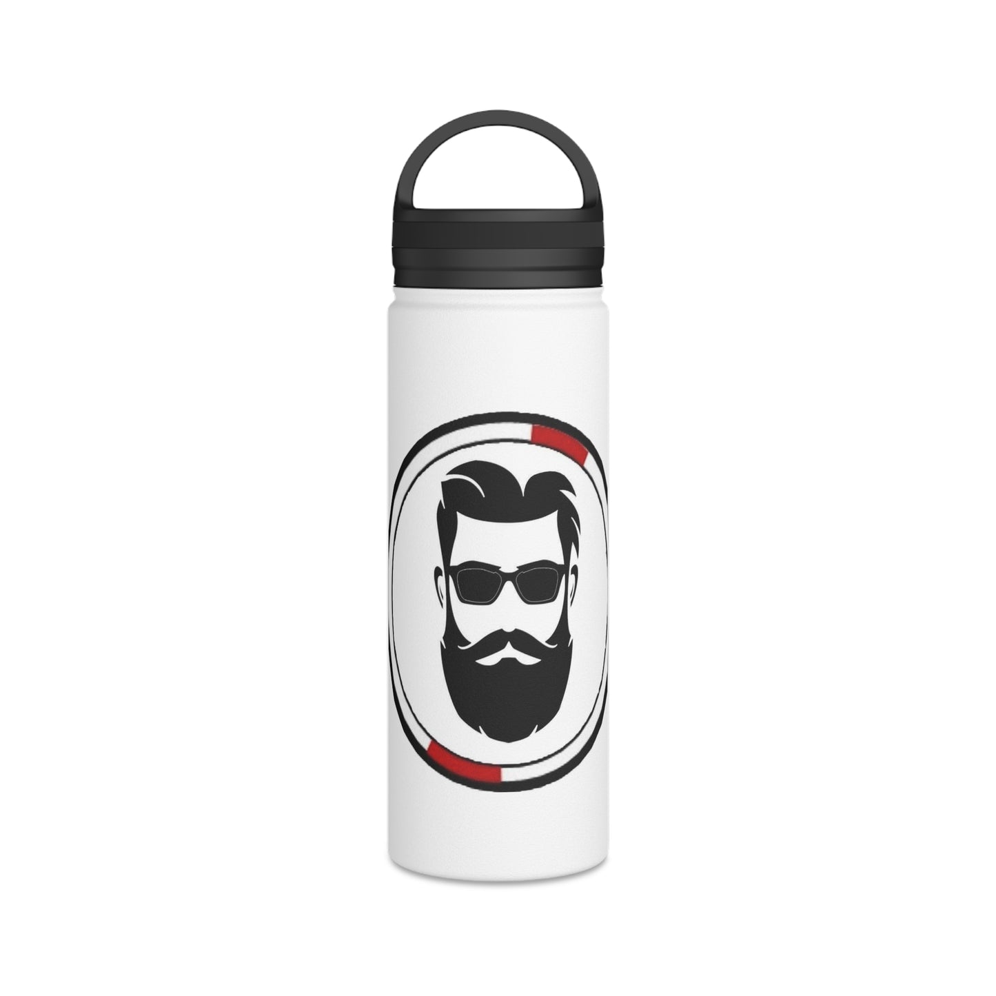 Stainless Steel Water Bottle, Handle Lid