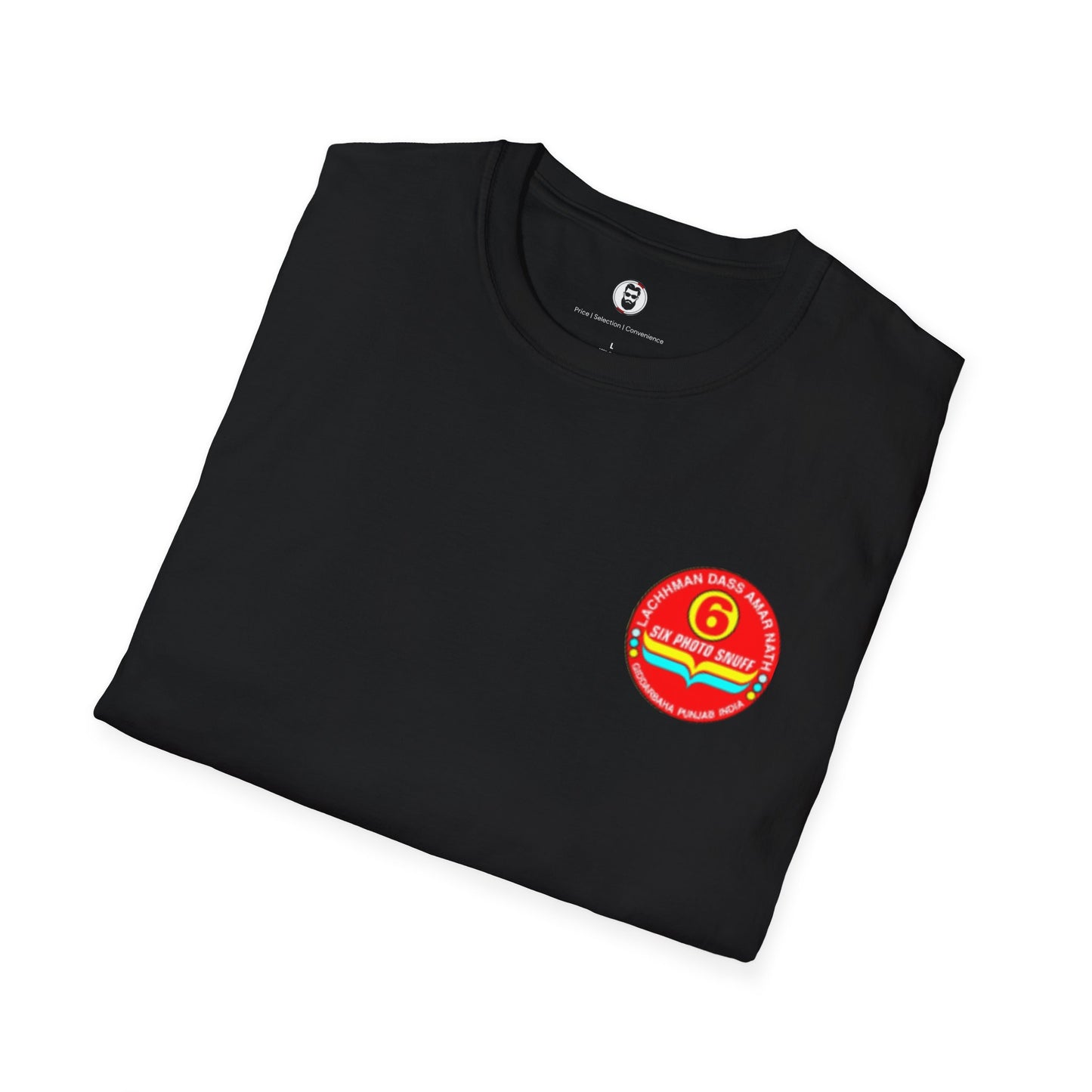 6 Photo Softstyle T-Shirt (black)