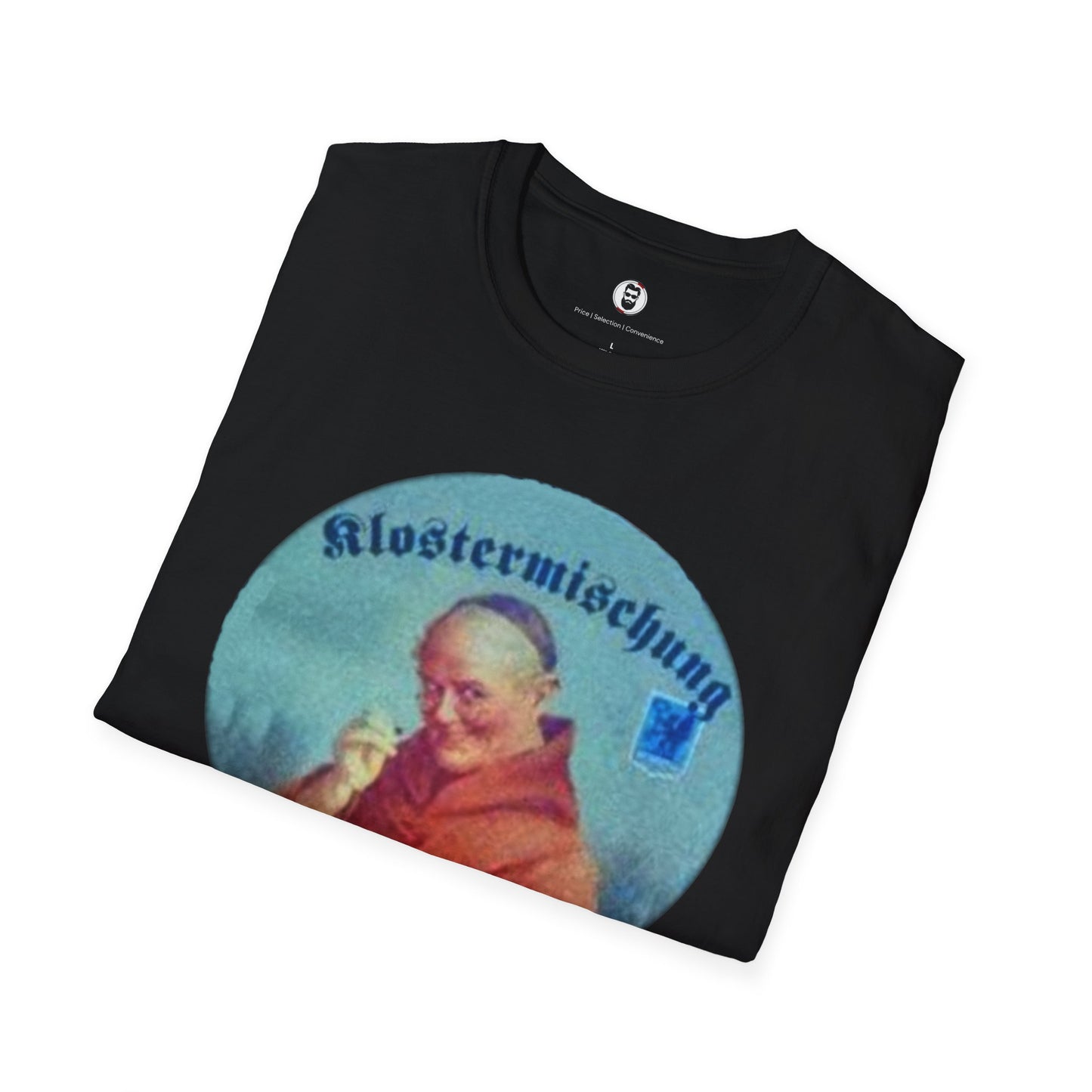 Creepy Monk Softstyle T-Shirt (black)