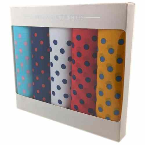 Wilsons Handkerchief - Polka Dot Gift Pack