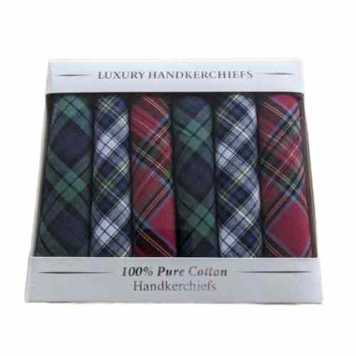 Wilsons Handkerchief - Tartan Gift Pack