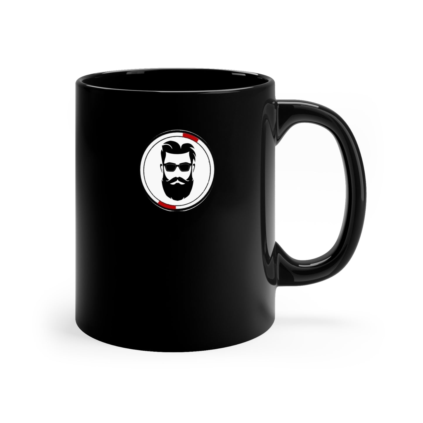 Black Coffee Mug, 11oz