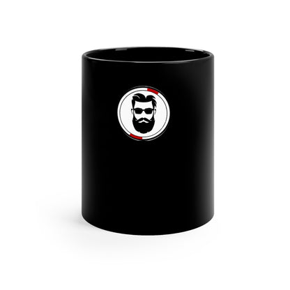 Black Coffee Mug, 11oz