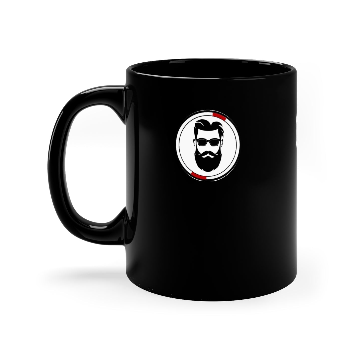 Black Coffee Mug, 11oz