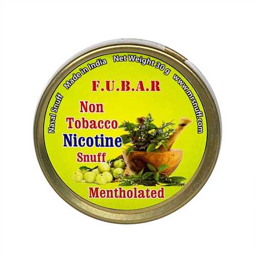 FUBAR Sem Tabaco Nicotina Mentolada